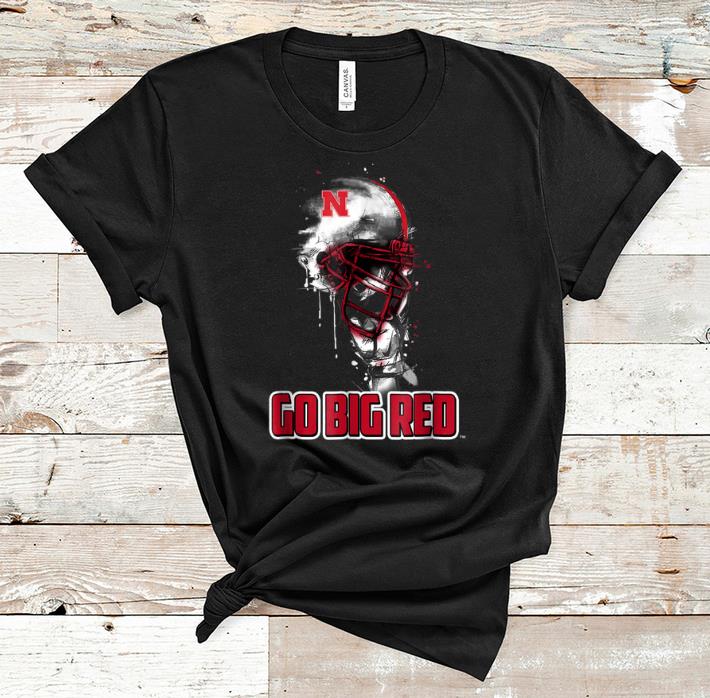 Hot Nebraska Cornhuskers Go Big Red Rising Helmet shirt 1 - Hot Nebraska Cornhuskers Go Big Red Rising Helmet shirt