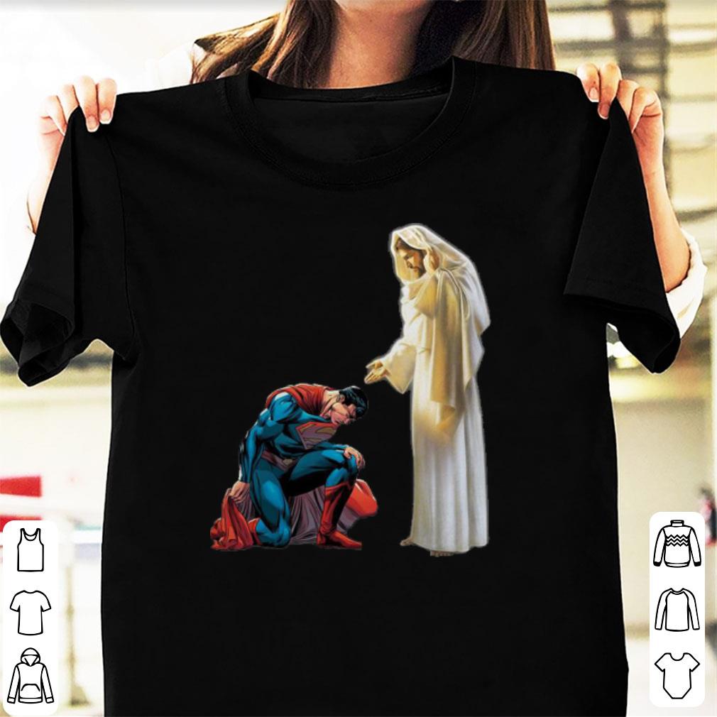 Hot Superman Kneel Before Jesus Christian shirt 1 - Hot Superman Kneel Before Jesus Christian shirt