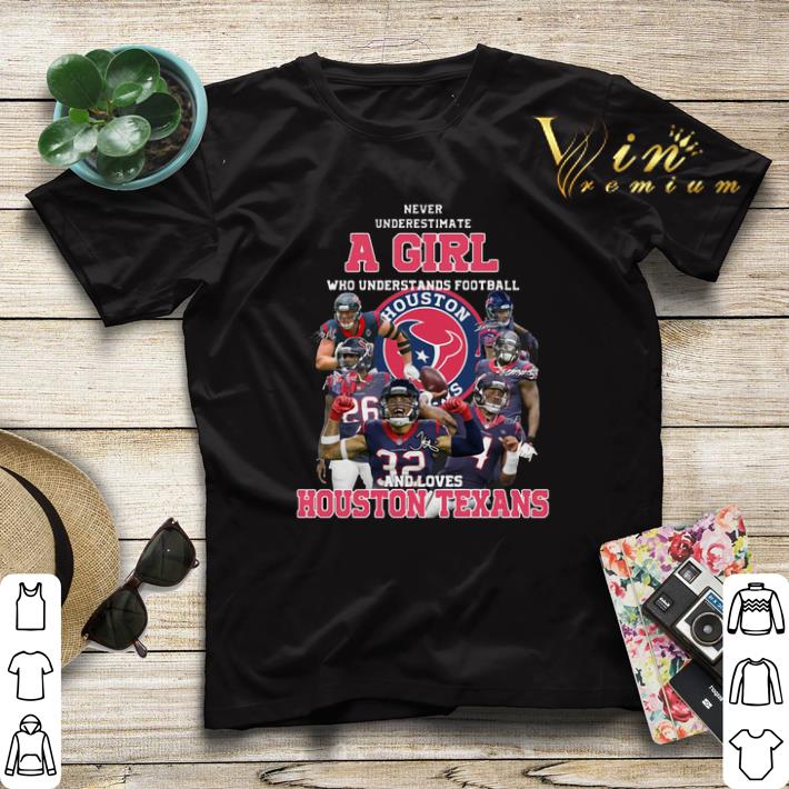 Never underestimate a girl football and loves Houston Texans shirt sweater Never underestimate a girl football and loves Houston Texans shirt sweater 4 - Never underestimate a girl football and loves Houston Texans shirt sweater