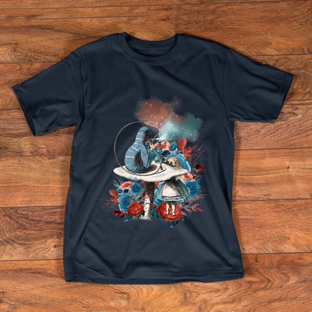 Nice Alice Wonderland Caterpillar Flower Bouquet shirt 1 - Nice Alice Wonderland Caterpillar Flower Bouquet shirt