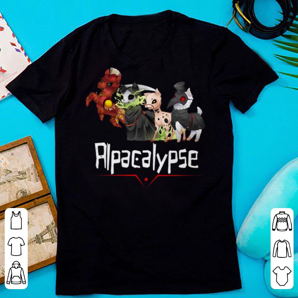 Nice Alpacalypse Death War Plague Famine Ready For The Apocalypse shirts 1 - Nice Alpacalypse Death War Plague Famine Ready For The Apocalypse shirts
