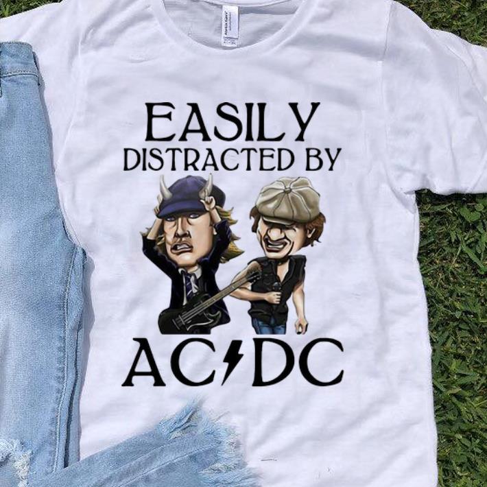 Nice Angus Young And Brian Johnson Easily Distracted By AC DC shirt 1 - Nice Angus Young And Brian Johnson Easily Distracted By AC DC shirt