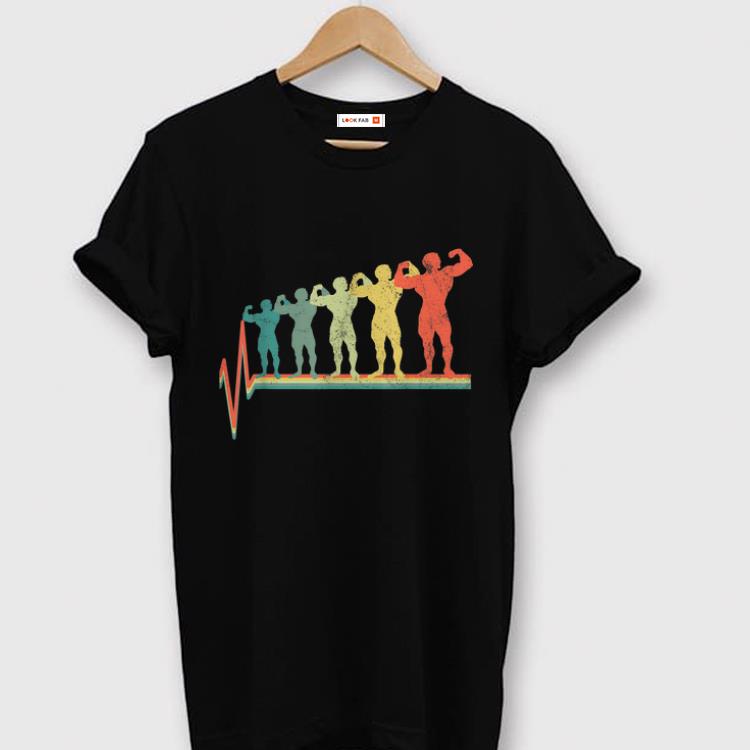 Nice Bodybuilding Heartbeat Vintage shirts 1 - Nice Bodybuilding Heartbeat Vintage shirts