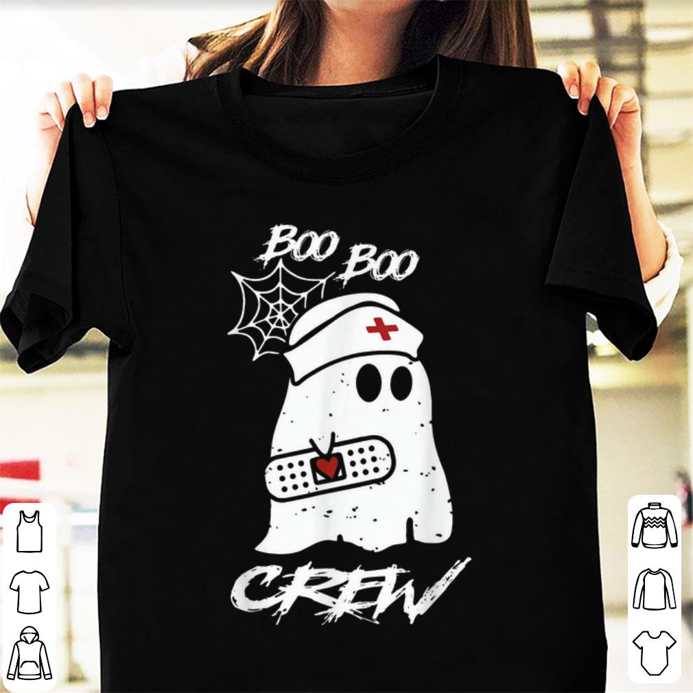 Nice Boo Boo Crew Nurse Ghost Halloween Costume shirt 1 - Nice Boo Boo Crew Nurse Ghost Halloween Costume shirt