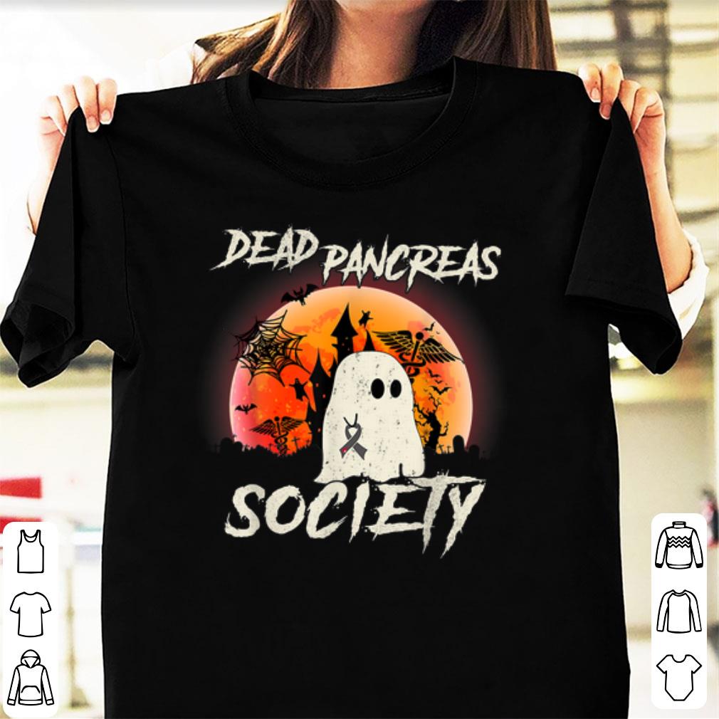 Nice Dead Pancreas Society Halloween Ghost Diabetes Awareness shirt 1 - Nice Dead Pancreas Society Halloween Ghost Diabetes Awareness shirt