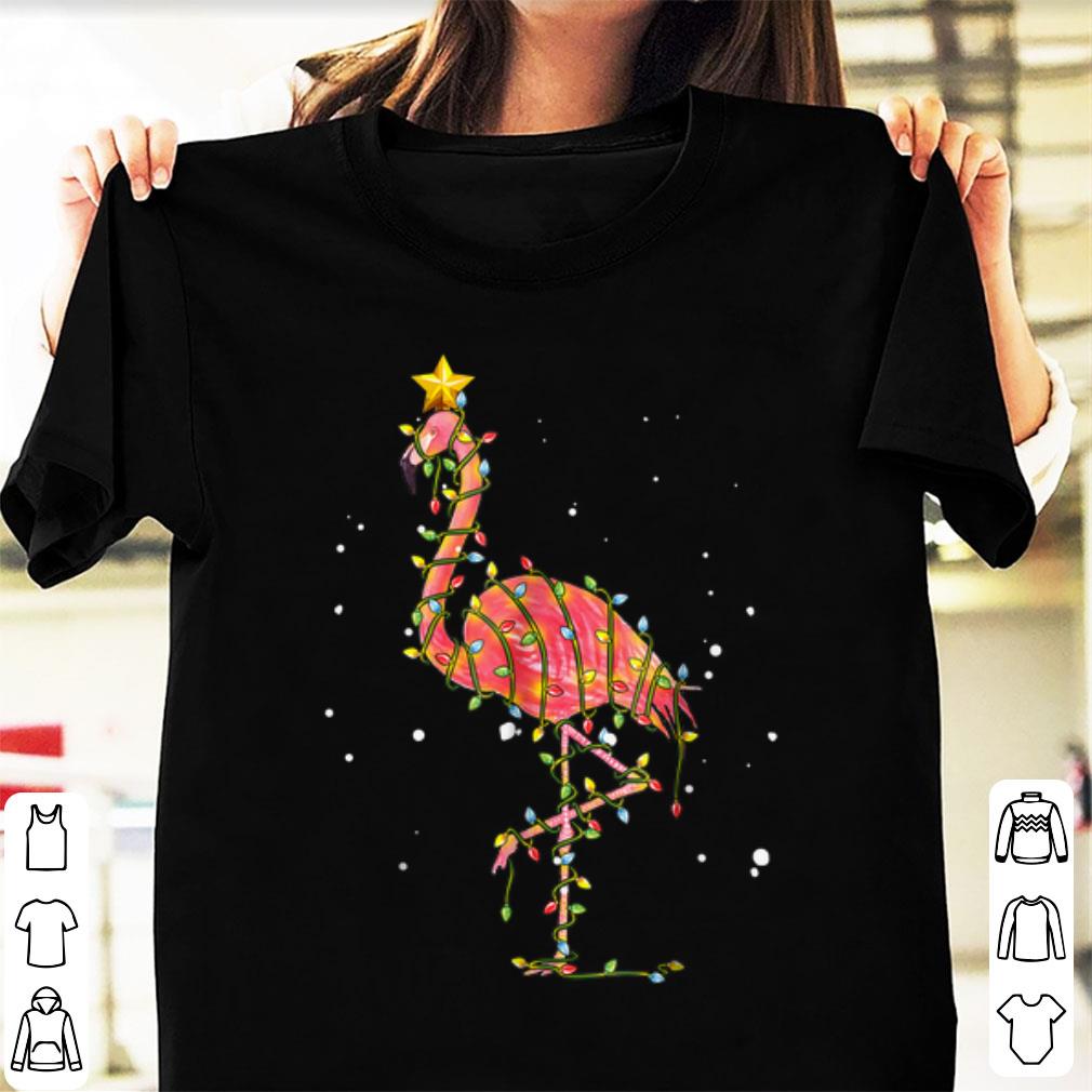 Nice Flamingo Christmas Lights shirt 1 - Nice Flamingo Christmas Lights shirt