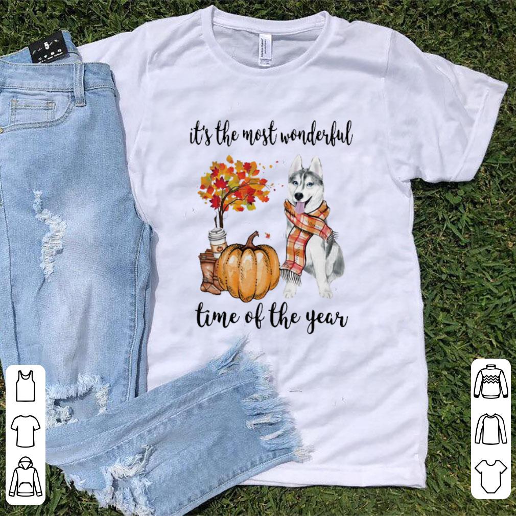 Nice Husky It s The Most Wonderful Time Of The Year Halloween shirt 1 - Nice Husky It’s The Most Wonderful Time Of The Year Halloween shirt