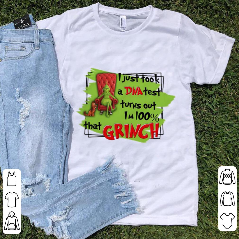 Nice I Just Took A DNA Test Turns Out I m 100 That Grinch shirt 1 - Nice I Just Took A DNA Test Turns Out I’m 100% That Grinch shirt