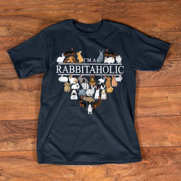 Nice I m A Rabbit Aholic Heart shirts 1 - Nice I'm A Rabbit Aholic Heart shirts