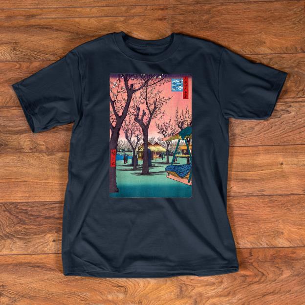 Nice Japanese Woodblock Art Japanese Cherry Blossom shirts 1 - Nice Japanese Woodblock Art Japanese Cherry Blossom shirts