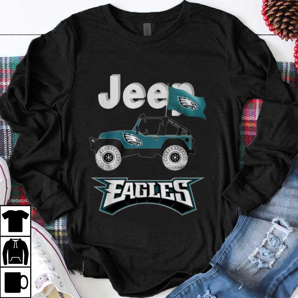 Nice Jeep Flag Philadelphia Eagles NFL shirt 1 - Nice Jeep Flag Philadelphia Eagles NFL shirt