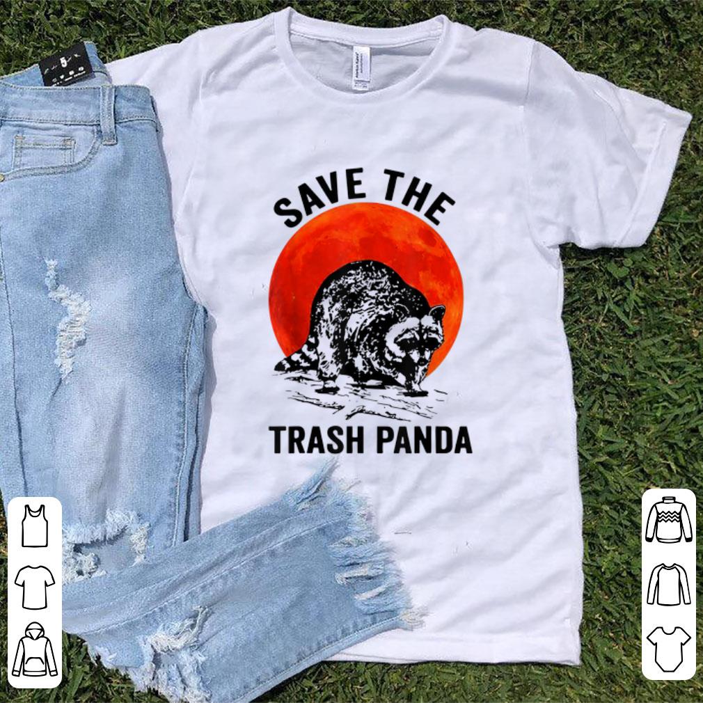 Nice Save The Trash Panda Sunset Racccon shirt 1 - Nice Save The Trash Panda Sunset Racccon shirt