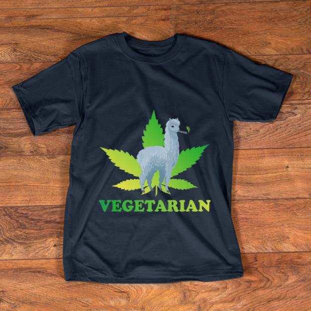 Nice Vegetarian Weed Alpaca Pot Smoker Marijuana Cannabis shirt 1 - Nice Vegetarian Weed Alpaca Pot Smoker Marijuana Cannabis shirt