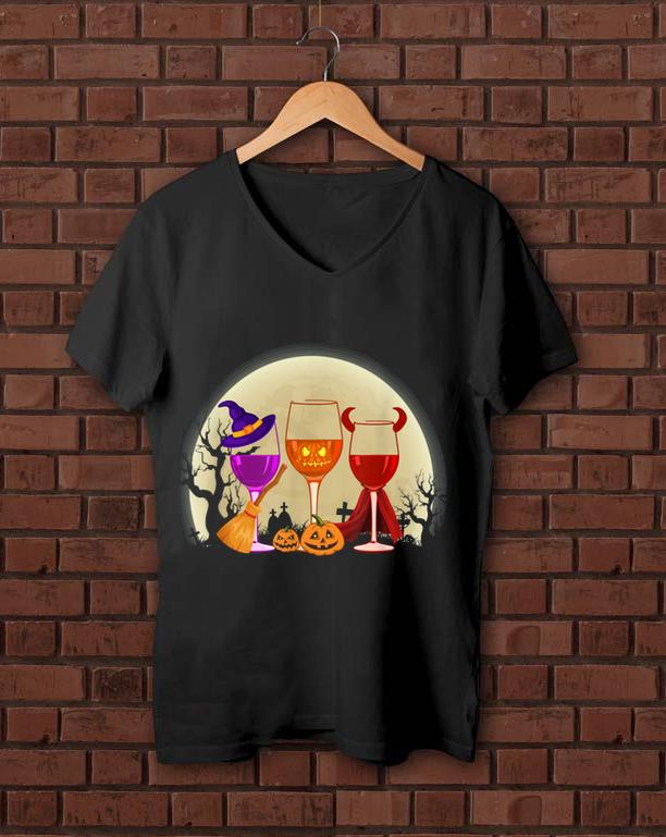 Nice Wine Glass Of Witchcraft Halloween Funny shirt 1 - Nice Wine Glass Of Witchcraft Halloween Funny shirt