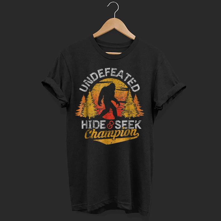 Official Bigfoot Undefeated Hide Seek Champion shirt 1 - Official Bigfoot Undefeated Hide & Seek Champion shirt