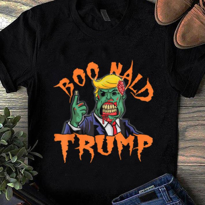 Official Boo nald Trump Halloween 2019 Zombie Trump Funny shirt 1 - Official Boo-nald Trump Halloween 2019 Zombie Trump Funny shirt
