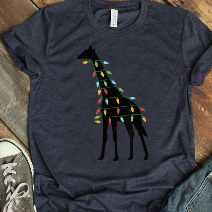 Official Christmas Lights Giraffe shirt 1 - Official Christmas Lights Giraffe shirt