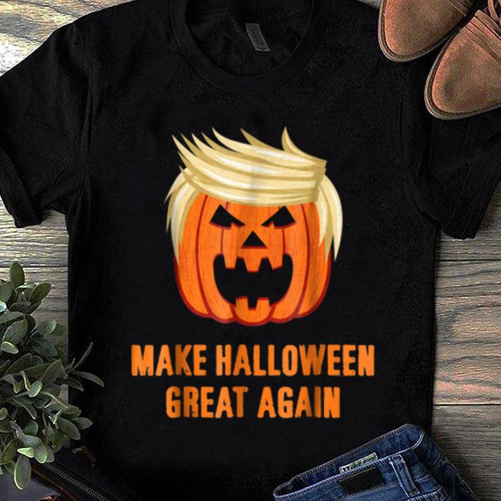 Official Make Halloween Great Again Funny Trumpkin shirt 1 - Official Make Halloween Great Again Funny Trumpkin shirt