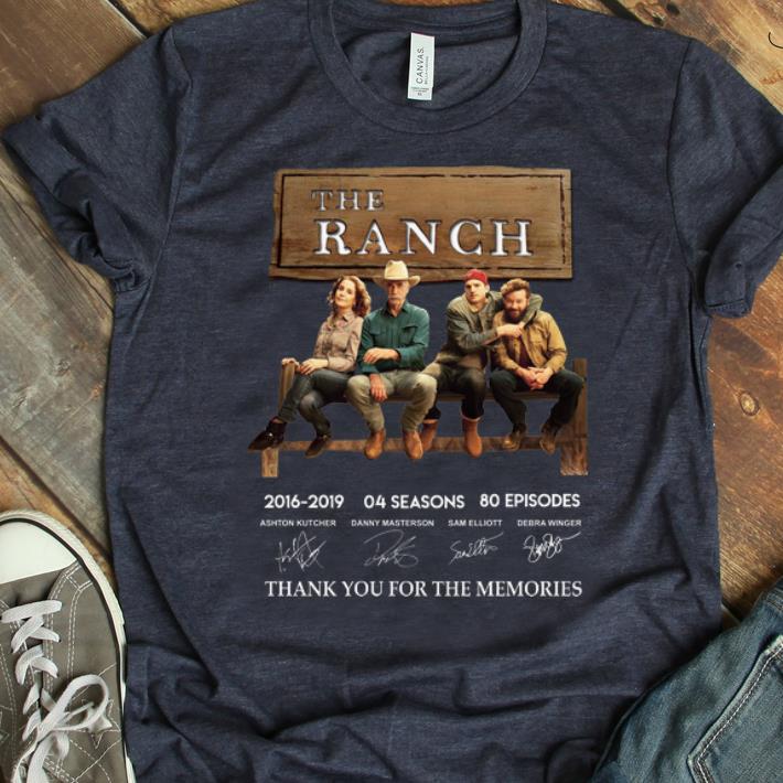 Official The Ranch 04 Seasons 80 Episodes Signature shirt 1 - Official The Ranch 04 Seasons 80 Episodes Signature shirt