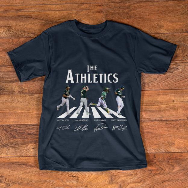 Original Abbey Road The Athletics signature shirt 1 - Original Abbey Road The Athletics signature shirt