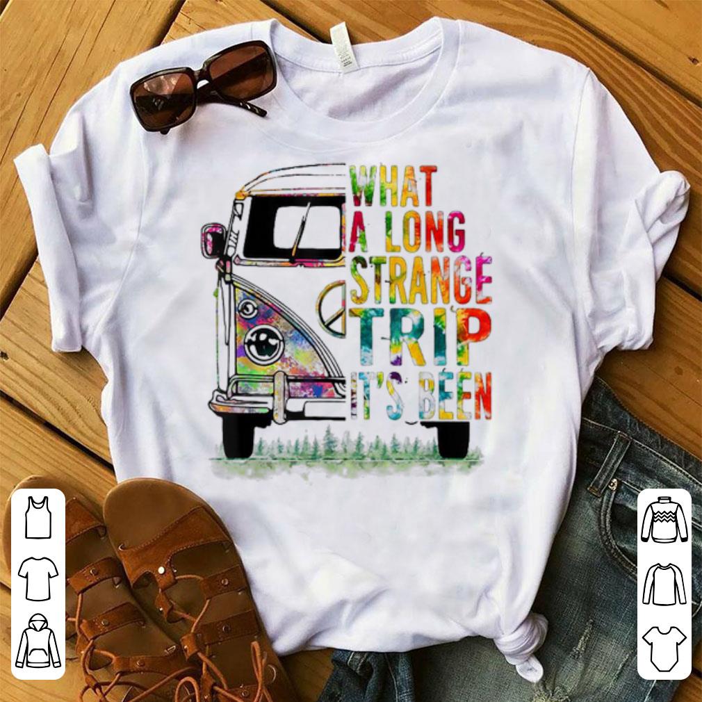Original What A Long Strange Trip It s Been Hippie Bus shirt 1 - Original What A Long Strange Trip It's Been Hippie Bus shirt