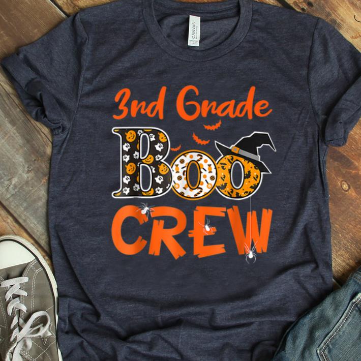 Premium 3rd Grade Boo Crew Teacher Kids Halloween Gift shirt 1 - Premium 3rd Grade Boo Crew Teacher Kids Halloween Gift shirt