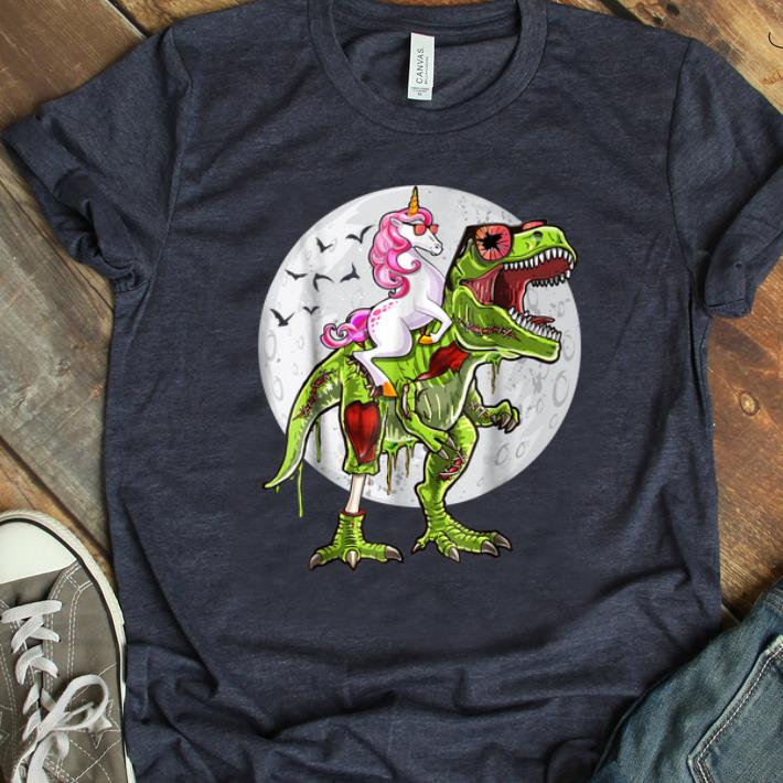 Premium Halloween Unicorn T Rex Dinosaur Zombie Costume shirt 1 - Premium Halloween Unicorn T Rex Dinosaur Zombie Costume shirt
