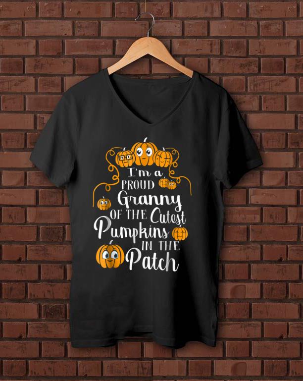 Premium I m A Proud Granny Of The Cutest Pumpkins In The Patchs shirt 1 - Premium I'm A Proud Granny Of The Cutest Pumpkins In The Patchs shirt