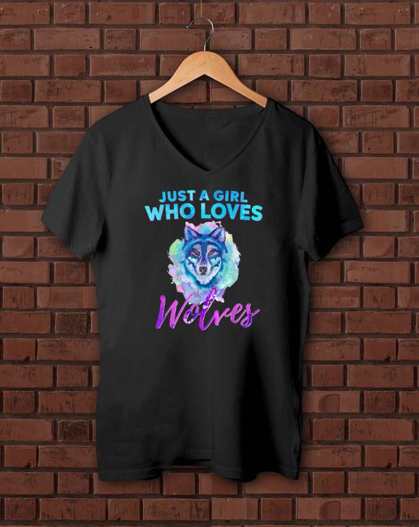 Premium Just A Girl Who Loves Wolves shirts 1 - Premium Just A Girl Who Loves Wolves shirts