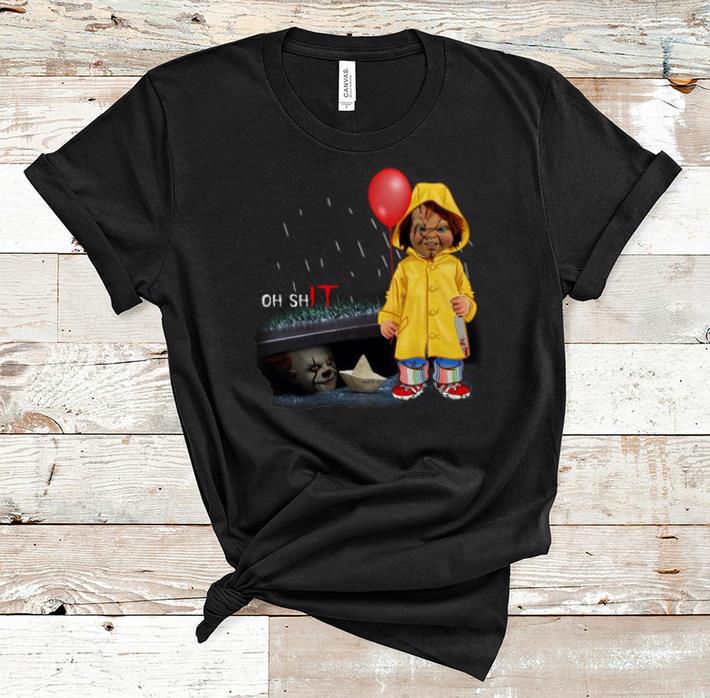 Premium Oh Shit Chucky Georgie Denbrough Pennywise shirt 1 - Premium Oh Shit Chucky Georgie Denbrough Pennywise shirt
