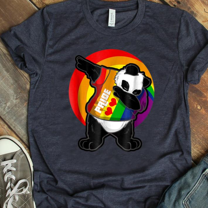 Premium Panda Dab Pride Rainbow Dabbing Panda LGBT shirt 1 - Premium Panda Dab - Pride Rainbow Dabbing Panda LGBT shirt