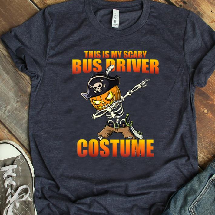 Premium This Is My Scary Bus Driver Costume Funny Halloween shirt 1 - Premium This Is My Scary Bus Driver Costume Funny Halloween shirt