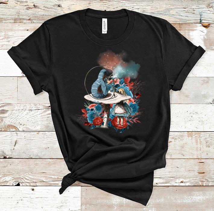 Pretty Alice Wonderland Caterpillar Flower Bouquet shirts 1 - Pretty Alice Wonderland Caterpillar Flower Bouquet shirts