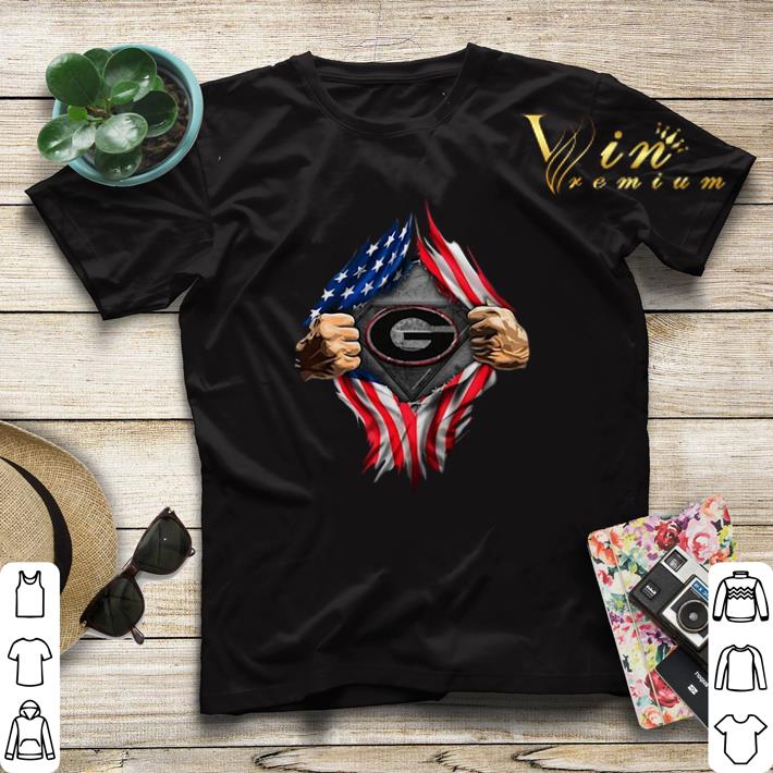 American Flag Blood inside me Georgia Bulldogs shirt sweater American Flag Blood inside me Georgia Bulldogs shirt sweater 4 - American Flag Blood inside me Georgia Bulldogs shirt sweater