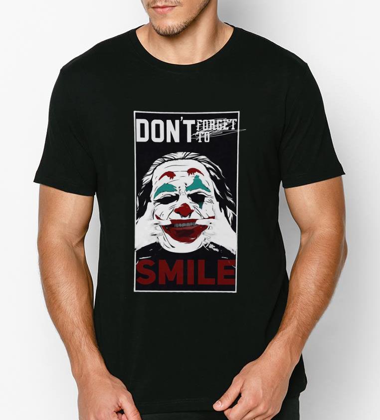 Awesome Don t Forget To Smile Or Don s Smile Joker shirt 4 - Awesome Don’t Forget To Smile Or Don's Smile Joker shirt