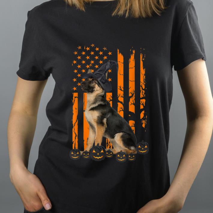 Awesome Happy Halloween German Shepherd Flag American Gift shirt 4 - Awesome Happy Halloween German Shepherd Flag American Gift shirt