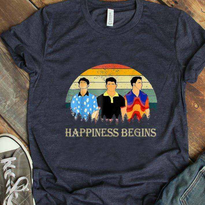 Awesome Jonas Brothers Happiness Begins Vintage shirt 1 - Awesome Jonas Brothers Happiness Begins Vintage shirt