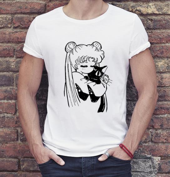Awesome Serena Luna Sailor Black Cat shirt 4 1 - Awesome Serena Luna Sailor Black Cat shirt