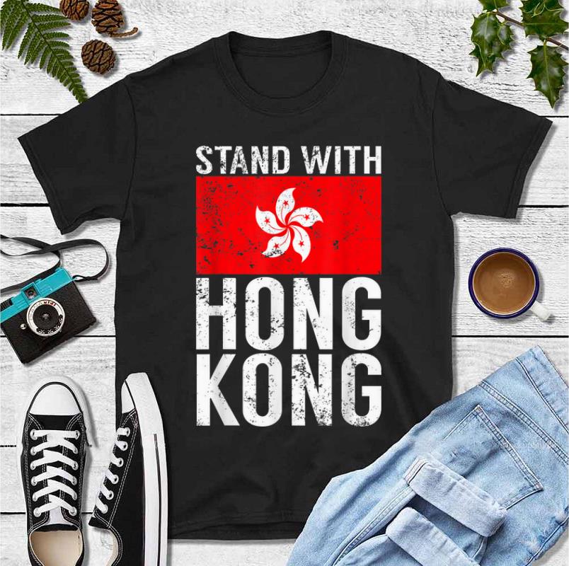 Awesome Stand With Hong Kong Flag shirt 4 - Awesome Stand With Hong Kong Flag shirt