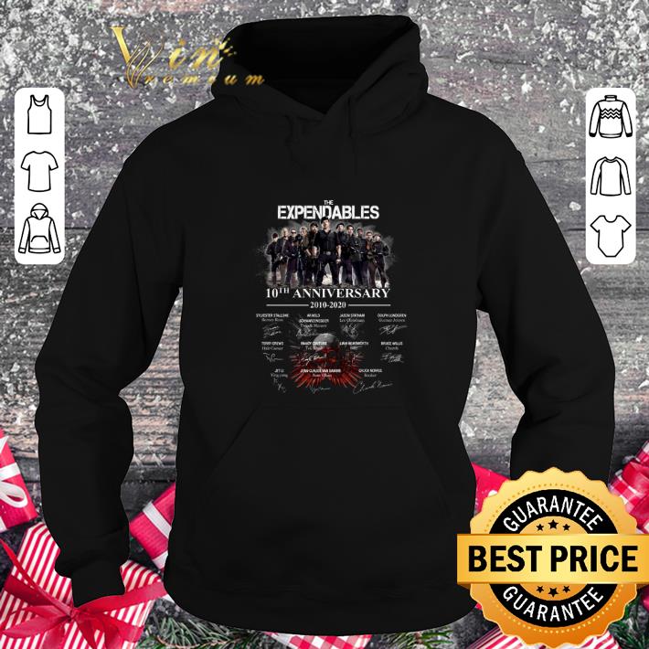 Awesome The Expendables 10th Anniversary 2010-2020 Signatures shirt Awesome The Expendables 10th Anniversary 2010 2020 Signatures shirt 4 - Awesome The Expendables 10th Anniversary 2010-2020 Signatures shirt