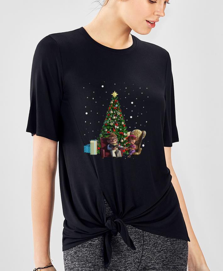 Awesome Up Carl and Ellie Christmas Tree shirt 4 - Awesome Up Carl and Ellie Christmas Tree shirt