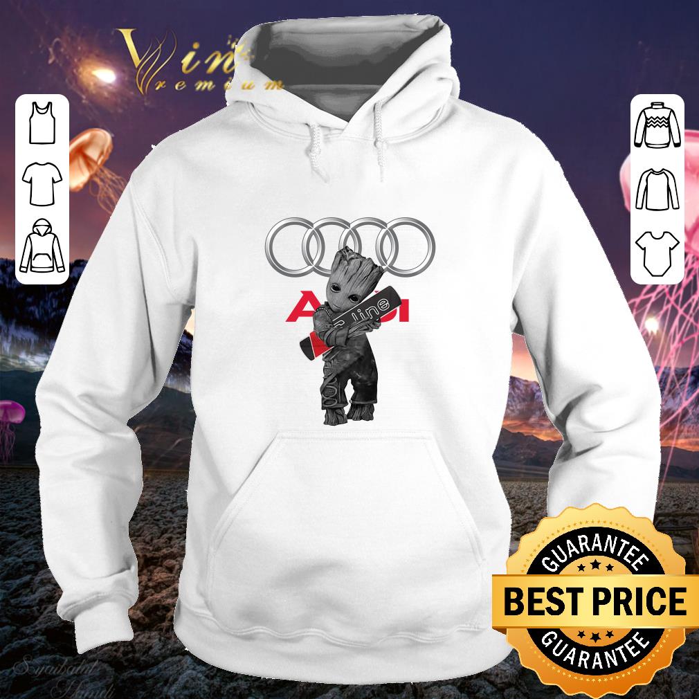 Baby Groot hug Audi S-Line shirt Baby Groot hug Audi S Line shirt 4 - Baby Groot hug Audi S-Line shirt