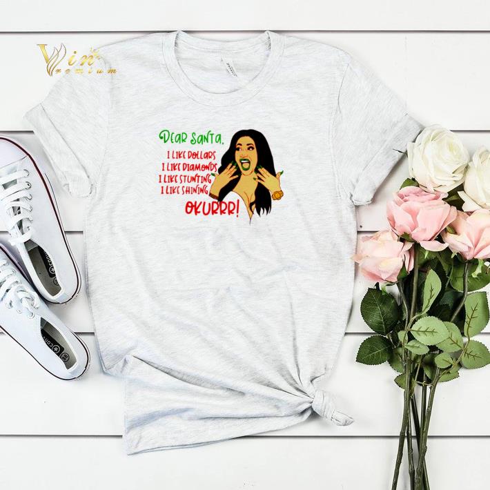 Cardi B dear santa i like dollars diamonds stunting shining okur shirt sweater Cardi B dear santa i like dollars diamonds stunting shining okur shirt sweater 4 1 - Cardi B dear santa i like dollars diamonds stunting shining okur shirt sweater