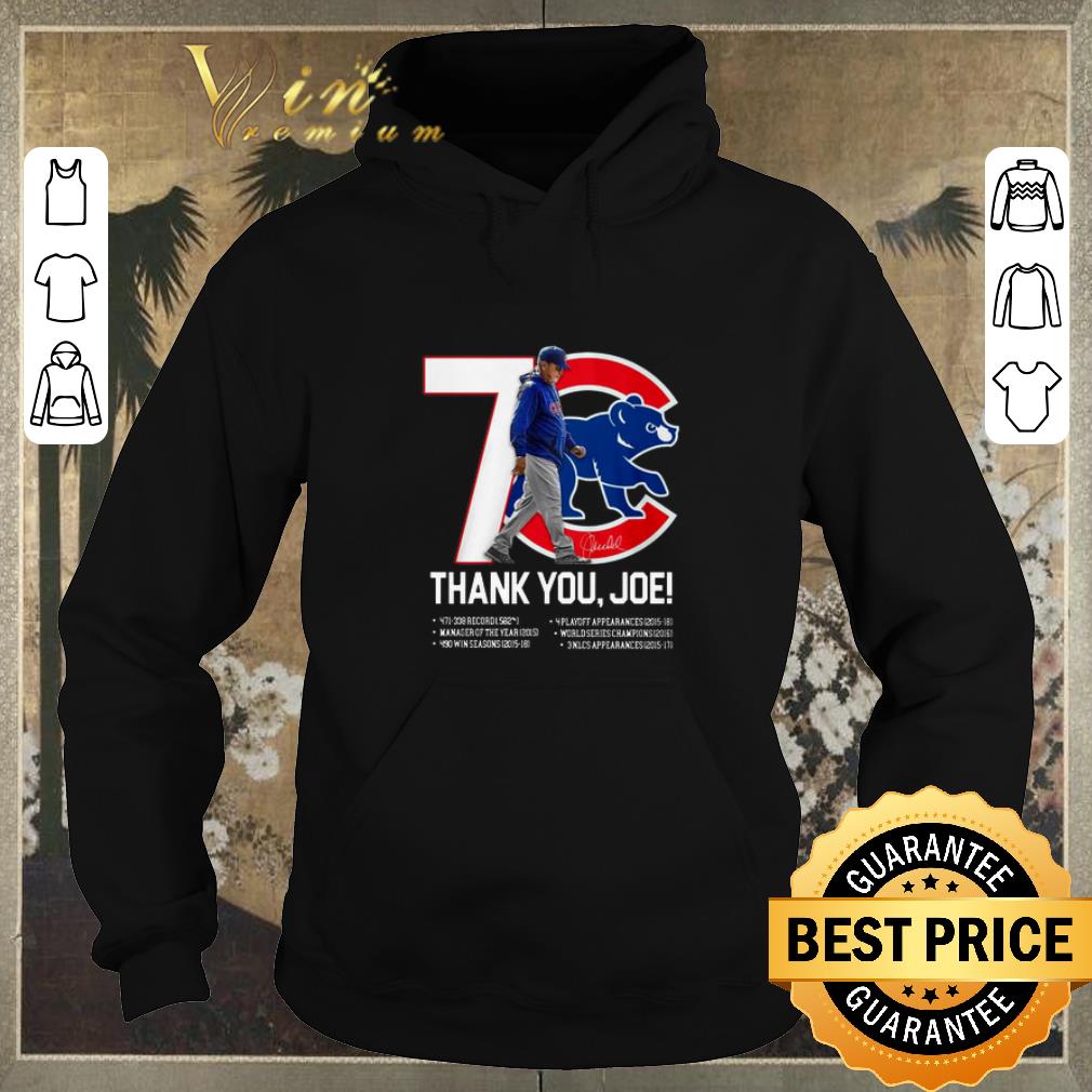 Funny 7 Chicago Cubs thank you Joe Maddon Rumors shirt sweater Funny 7 Chicago Cubs thank you Joe Maddon Rumors shirt sweater 4 - Funny 7 Chicago Cubs thank you Joe Maddon Rumors shirt sweater