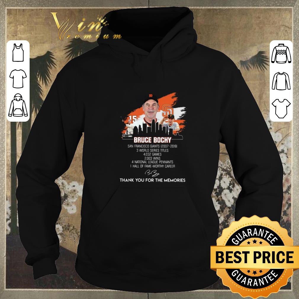 Funny Thank You For The Memories San Francisco Giants Bruce Bochy Signature shirt Funny Thank You For The Memories San Francisco Giants Bruce Bochy Signature shirt 4 1 - Funny Thank You For The Memories San Francisco Giants Bruce Bochy Signature shirt