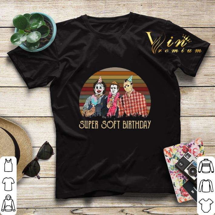 Horror Movie Characters Super Soft Birthday shirt sweater 4 - Horror Movie Characters Super Soft Birthday shirt sweater
