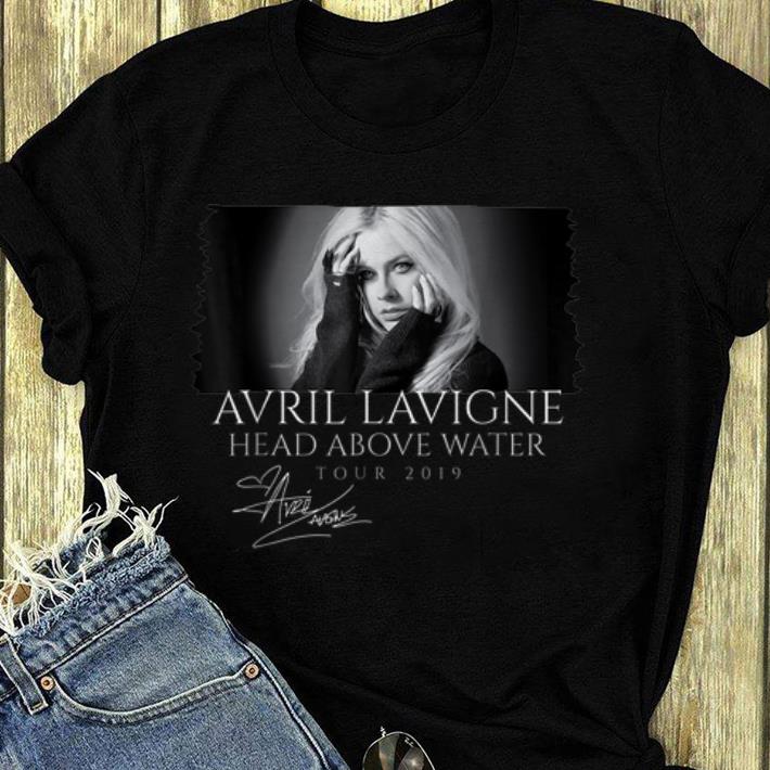 Hot Avril Lavigne Head Above Water Tour 2019 Signature shirt 4 - Hot Avril Lavigne Head Above Water Tour 2019 Signature shirt