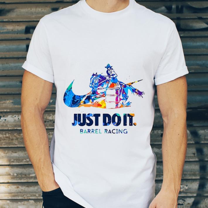 Hot Barrel Racing Nike Just Do It shirt 4 - Hot Barrel Racing Nike Just Do It shirt