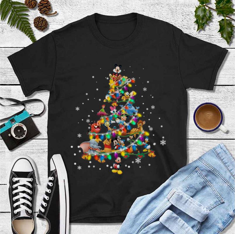 Hot Disney Characters Christmas Tree shirt 4 - Hot Disney Characters Christmas Tree shirt