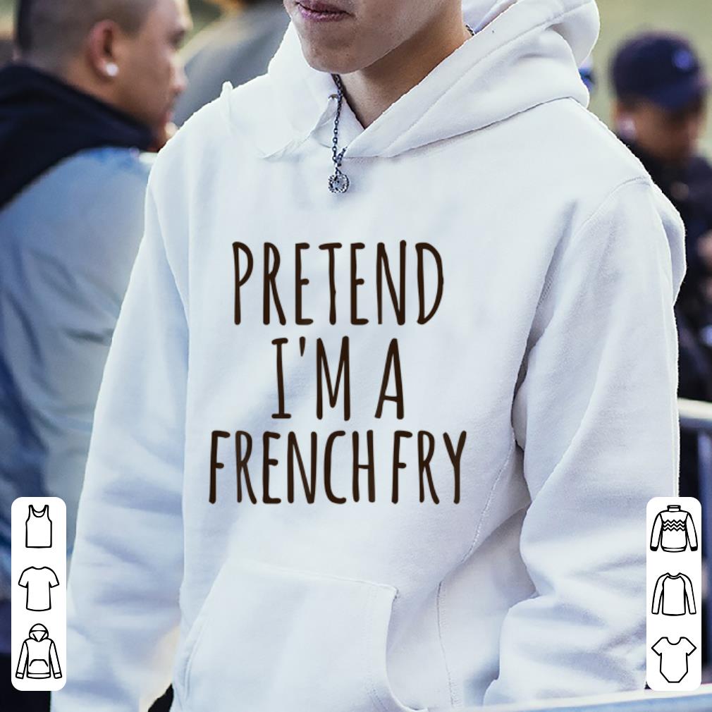 Hot Easy Lazy Halloween PRETEND I M A FRENCH FRY Costume shirt 4 - Hot Easy Lazy Halloween PRETEND I'M A FRENCH FRY Costume shirt